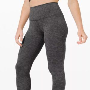 Lululemon Align Pant II 25" HR size 12 Gray Yoga Pants Workout Athletic NWT
